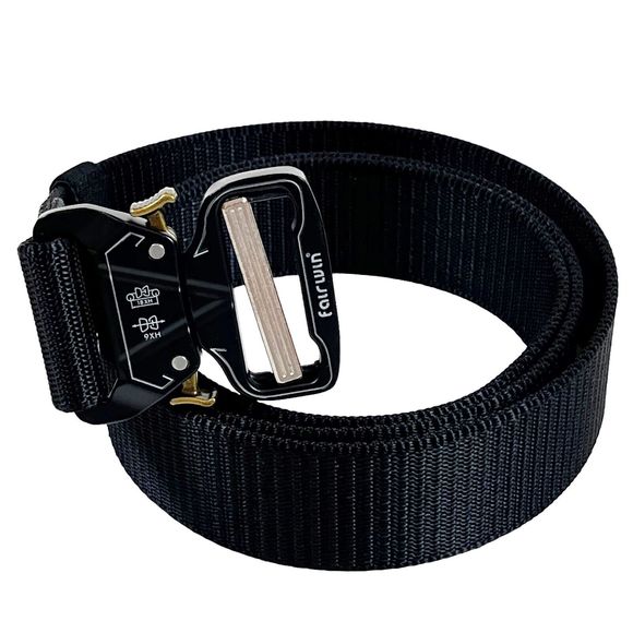 FAIRWIN Tactical Belt 1.5 Inch Belts for Mens Nylon Web Work Belt Heavy Duty - Picture 1 of 7